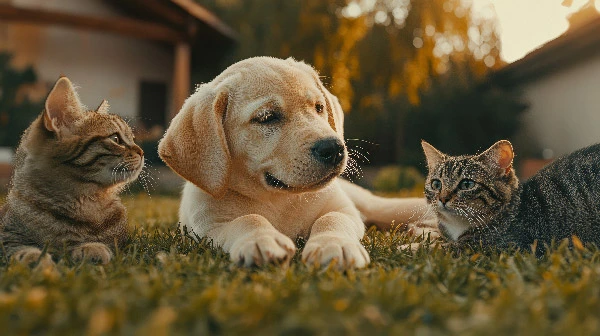 Are Golden Retrievers Good with Cats?